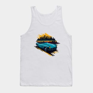 Triumph Spitfire Vintage Car Art Tank Top